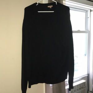 All black sweater